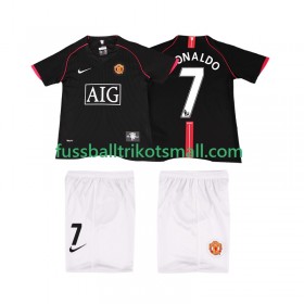 Fußballtrikots Manchester United Ronaldo 7 2007 2008 Retro Kinder Kurzarm Auswärts-trikot kaufen